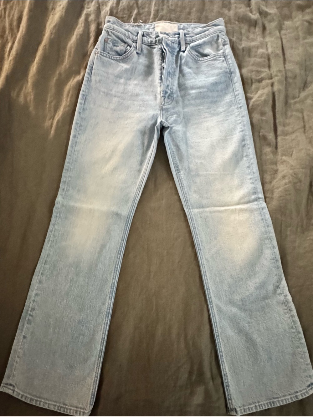 Mother Jeans- The Tripper style in light wash- Reap What You Sow